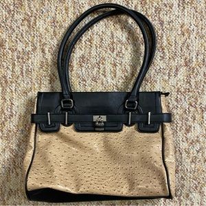 Apt. 9 Black & Tan Purse